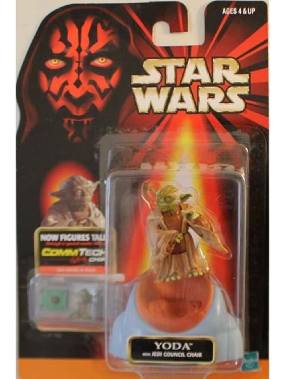Star Wars Episode 1 - Yoda W/Council Chair NEW
